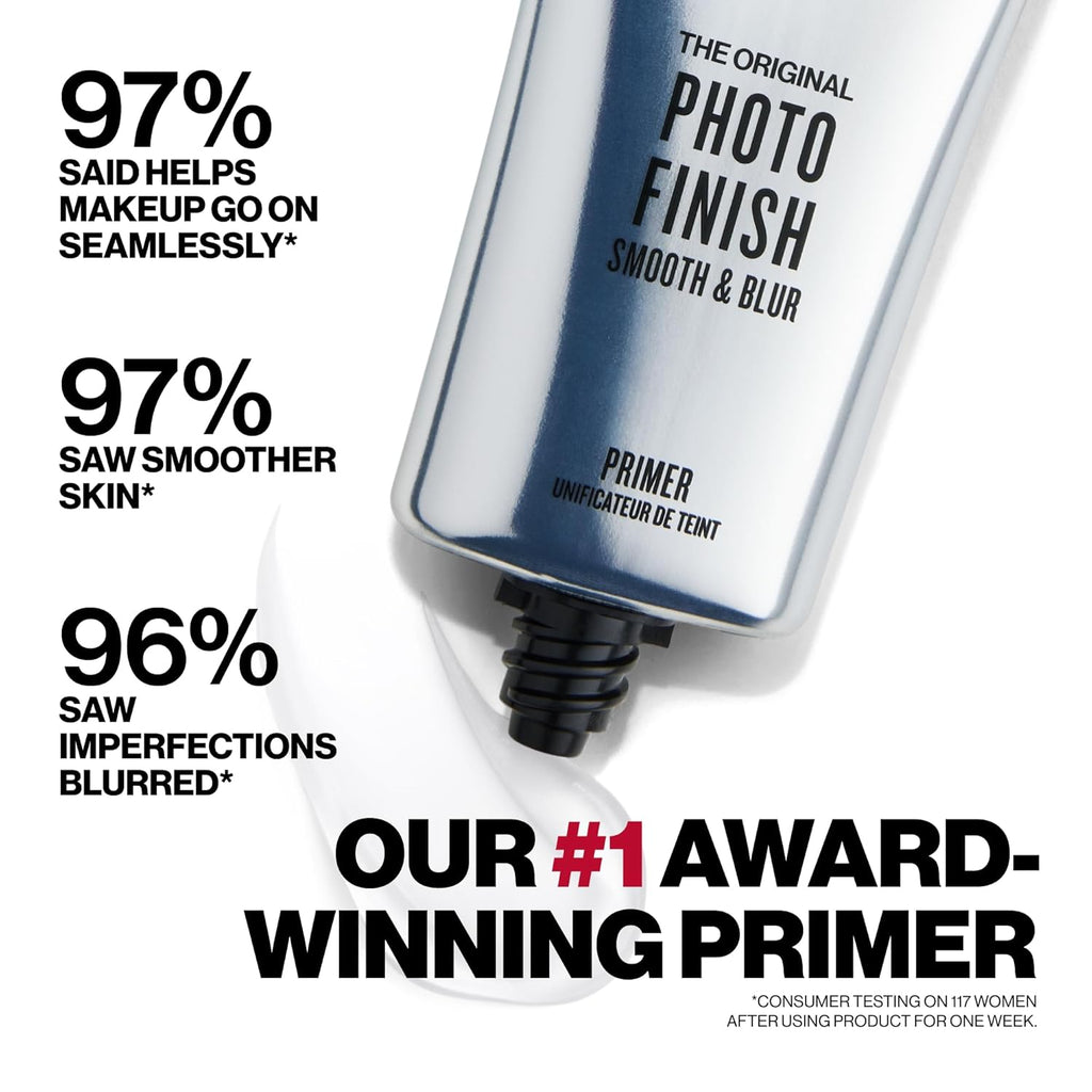 Smashbox The Original Photo Finish Primer - Instantly Smooths & Blurs Fine Lines | Enriched with Vitamins A & E
