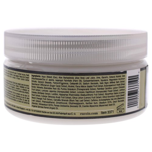 Cuccio Intense Hydrating Treatment - 8 oz Moisturizing Cream with Shea & Vetiver for Dry Skin | Deep Nourishment with Vitamins