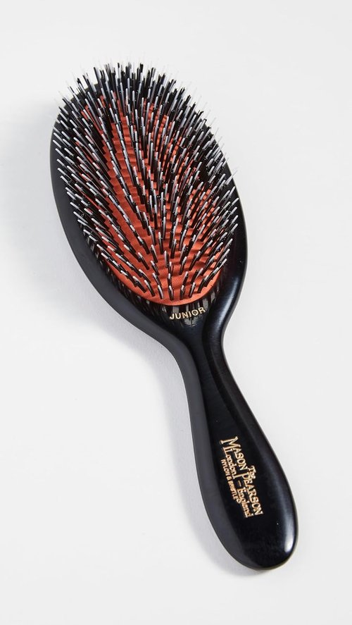 Mason Pearson Junior Brush - Pure Bristle & Nylon Mix for Effortless Styling | BN2