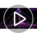 Giant Spider Web Lights – Outdoor Halloween Cobwebs with 550 LEDs, 11 Modes & Remote Control