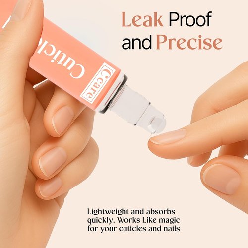 C CARE Vanilla & Sugar Cuticle Oil - Natural Hydrating Nail Treatment for Damaged Skin | 10ml