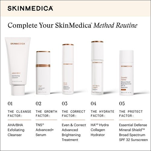 SkinMedica Essential Defense Mineral Shield SPF 32 Tinted Sunscreen for Face. This Lightweight, Facial Sunscreen is Ideal for Oily and/or Combination Skin, NEW PACKAGING, 1.7 Oz