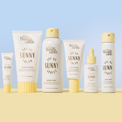 Bondi Sands Sunny Drops SPF 60 Face Serum, Hydrating + Nourishing Broad Spectrum Sunscreen, Lightweight, Silky-Smooth Finish, Oil-Free, 1.01 Fl Oz