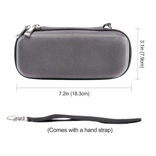 ProCase Hard Travel Carrying Case for Hybrid Electric Trimmer and Shaver, Portable Hybrid Razor Organizer Storage Bag Fit QP2630 QP2620 QP2530 QP2520 and Accessories -Carbon