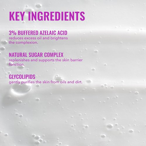 Good Molecules Soothing Azelaic Acid Cleanser - Gentle Creamy Face Wash for Oily & Sensitive Skin - 120 ml