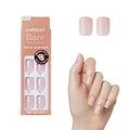 KISS imPRESS Press-On Nails - No Glue, 'Instinct' Pink, Short Squoval Shape, 30 Nails & Accessories Included