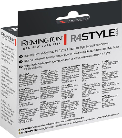 Remington Replacement Shaver Head Compatible with Remington R4 Style Series Rotary Shaver