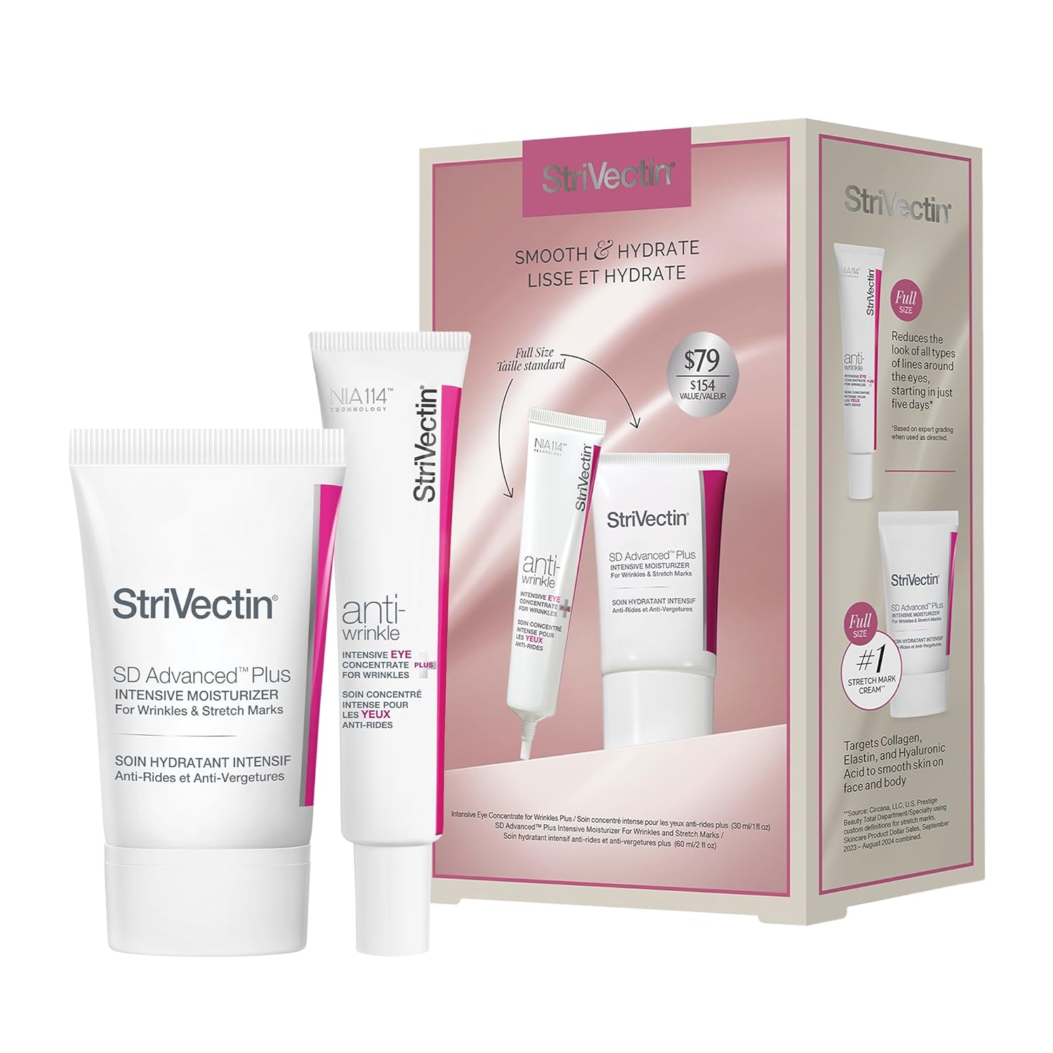 StriVectin Holiday Gift Kits - Brightening, Smoothing & Hydrating Skin Care Sets | Perfect Stocking Stuffers
