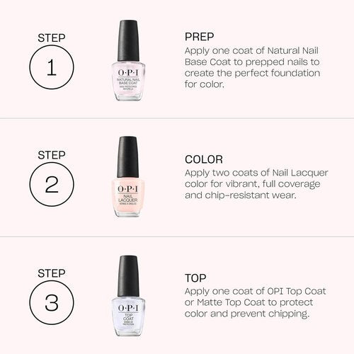 OPI Nail Lacquer | Fast-Drying, Streak-Free & Chip-Resistant Winter Shades | Semi-Sheer & Opaque Colors
