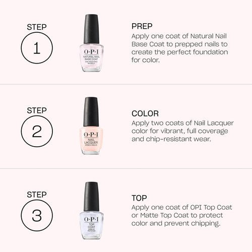 OPI Nail Lacquer Lollypoppin’ Bubblegum | Semi-Sheer Bright Cool Shimmer Chip Resistant Nail Polish | Good Enough to Treat Collection | Holiday 2025