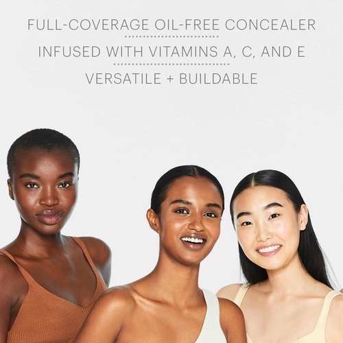 Glo Skin Beauty Oil-Free Camouflage Concealer - Corrects Imperfections & Dark Spots | Nourishing Makeup (Honey)