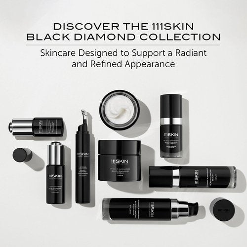 111SKIN Black Diamond Vitamin C Cleanser Face Wash for All Skin Types, Foaming Facial Cleanser with Peptidic Microalgae Complex for Dull Uneven Skin Tone & Dark Spots 3.4 fl oz