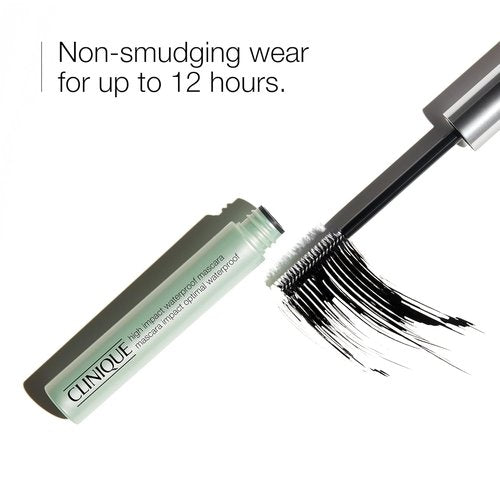 Clinique High Impact Waterproof Mascara - Lengthening & Volumizing Formula | Smudge-Proof & Safe for Sensitive Eyes