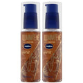 Vaseline Illuminate Me Shimmering Body Oil 3, Travel-Friendly 2-Pack – Glow Up Essentials for Melanin-Rich Skin, 3.3 Oz Ea