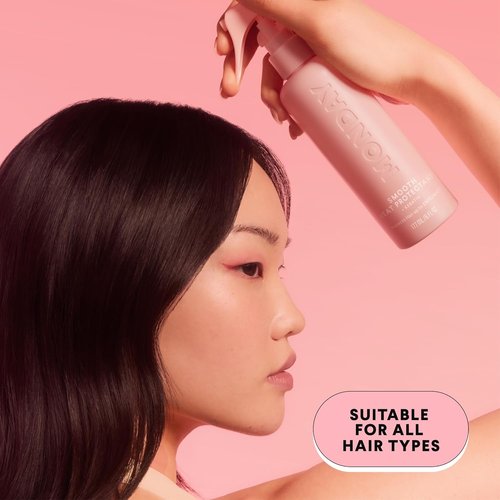 Monday Haircare Smooth Heat Protectant with Keratin - 6 oz for Polished, Frizz-Free Hair | Pack of 2
