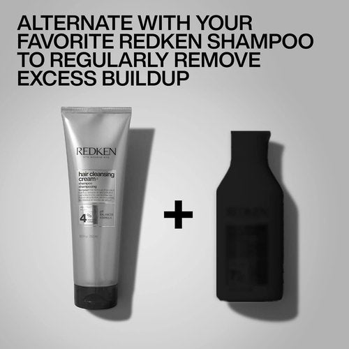 Redken Detox Clarifying Shampoo - Cleansing Cream for All Hair Types | Removes Buildup & Strengthens Cuticle