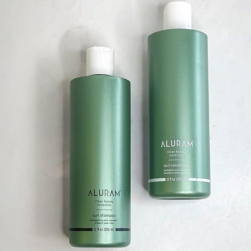 ALURAM Curl Shampoo - Lightweight Coconut Water Infused Cleansing for Curly Hair | 12 oz