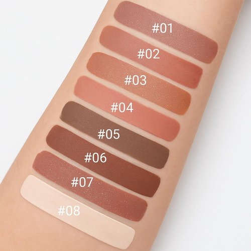 Erinde Liquid Eyeshadow - Matte Waterproof Cream Formula | 8 Buildable Colors for Long-Lasting Eye Makeup