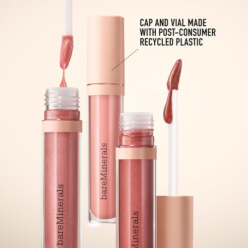 bareMinerals Mineralist Lip Gloss-Balm | Hydrating Sheer Glossy Lip Balm, No Stickiness, Vegan