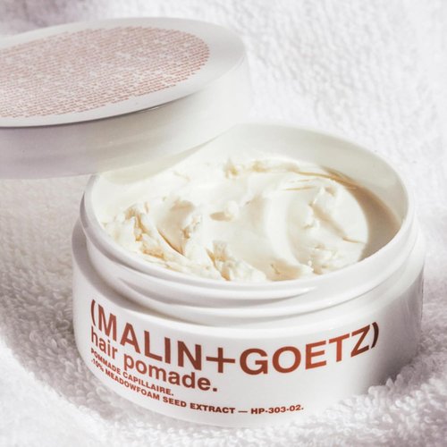 MALIN+GOETZ Hair Pomade - Firm Hold Styling for Volume & Texture | Beeswax & Cannabis Oils | Vegetarian & Cruelty-Free (2 oz)