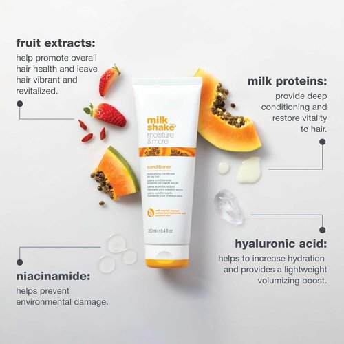Milk_Shake Moisture & More Conditioner - Creamy Formula for Hydrated, Soft, Manageable Hair | 300ml