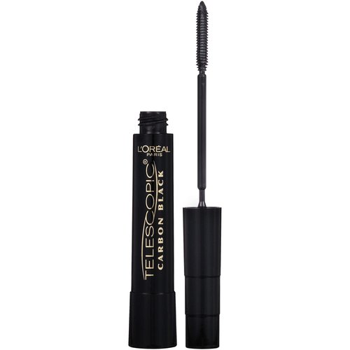 L'Oreal Paris Telescopic Original Lengthening Mascara, Carbon Black, 0.27 fl. oz., Pack of 3