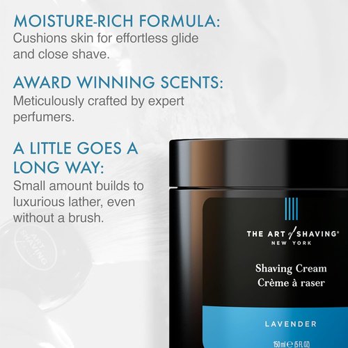 The Art of Shaving Shaving Cream - Luxurious Hydration for Smooth Skin | 6 oz
