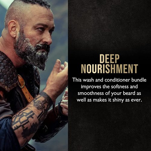 The Beard Struggle - Marksman's Beard Conditioner - Aesir's Triumph, Platinum Collection - Nourish, Softens, & Strengthens Beard - Radiance Beard Conditioner for Men (8 Fl oz)