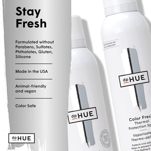 dpHUE Color Fresh Thermal Protection Spray - 5 oz | Protects Hair from Heat, Fights Frizz & Adds Shine