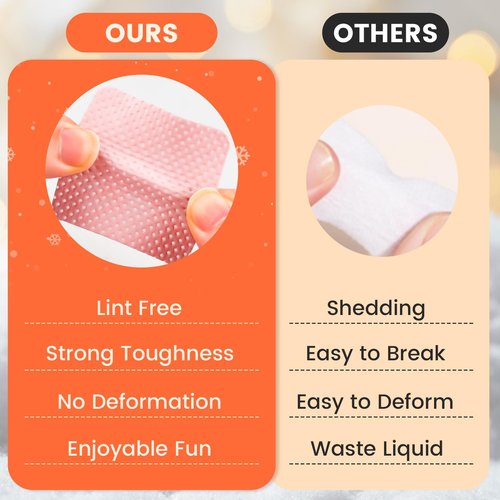 Corconess 1080PCS Lint Free Nail Wipes with 2 Acetone Dispensers, Nail Polish Remover Wipes with Pump Dispenser,Lash Extensions Glue Cleaning Wipe Empty Pump Bottle Pump Wipes Nail Kit