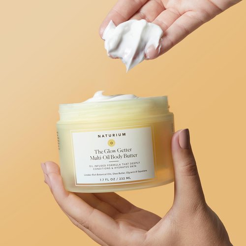 Naturium Whipped Multi-Oil Body Butter - Firming Cream & Moisturizer with Shea Butter | 7.7 fl oz