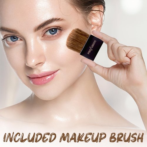 Profusion Cosmetics Contour Palette - 5 Highly Pigmented Shades for Highlighting, Bronzing & Contouring | Travel-Friendly Kit