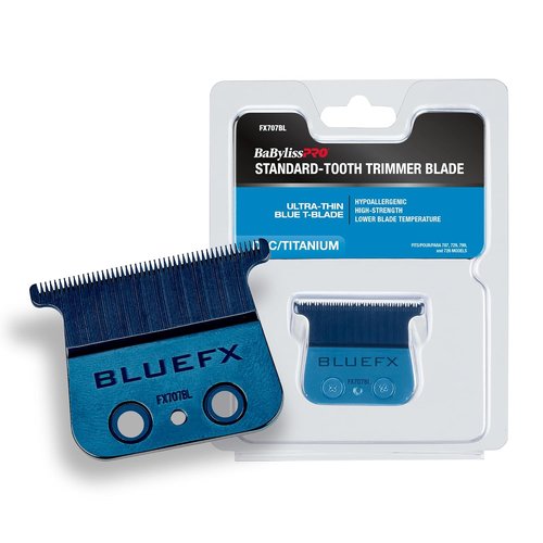 BaBylissPRO Replacement T-Blades - Standard & Fine-Tooth for Hair Trimmers | Compatible with FX787, FX799, FX726, FX729