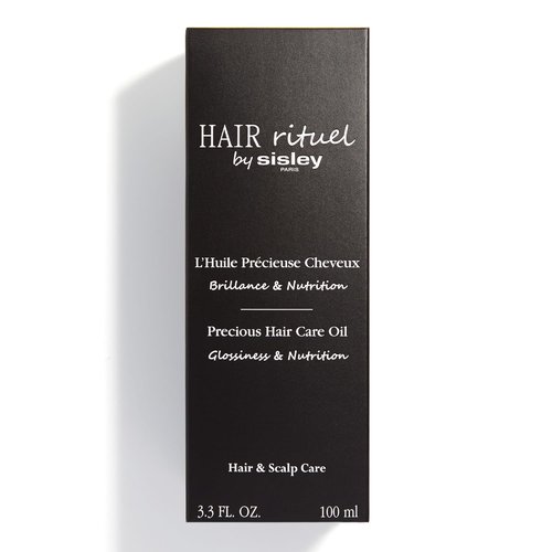Sisley Paris Precious Hair Care Oil - Nourishing & Radiant 100 mL Hair Oil for Softness & Shine