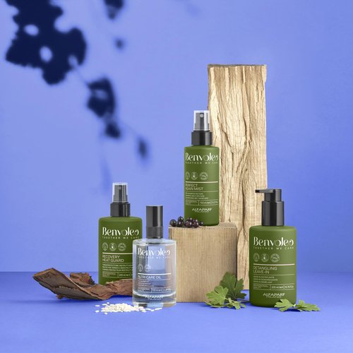 ALFAPARF MILANO Benvoleo Nutri Care Oil for All Hair Types - Clean, Vegan, Sustainable Hair Care - Sulfate and Paraffin Free - Adds Shine and Hydration - Nourishes and Illuminates - 3.38 FL. Oz.