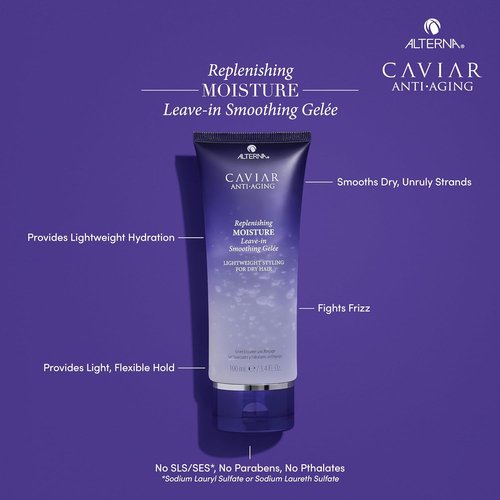 Alterna Caviar Anti-Aging Leave-In Smoothing Gelee - Lightweight Moisture for Dry Hair | Sulfate-Free
