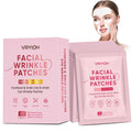 Vryioh Forehead, Smile Line & Under Eye Wrinkle Patches, 3 IN 1 Overnight Facial Wrinkle Treatment with Hyaluronic Acid, Collagen to Lift Lines for Women, 60 Patches