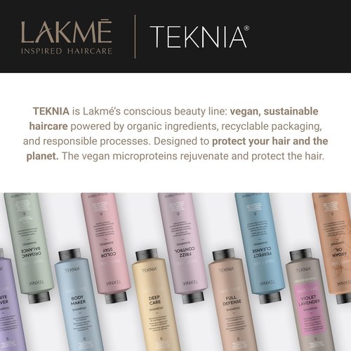 LAKMÉ Teknia Full Defense Hair Serum, Protective Hair Serum for Pollution & UV Rays, 3.5 Fl Oz