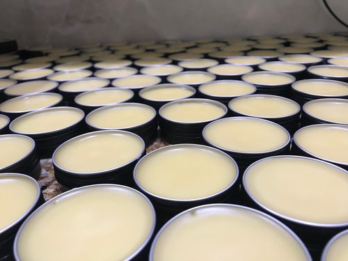 Planet Bee Apiary LAVENDER BEE SALVE 1oz – Beeswax & Propolis Skin Moisturizer – All Natural, Small Batch