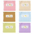 Exclaith 6 Pcs Hair Tie Organizer, Cute Mini Makeup Purse, Corduroy Elastic Portable Small Pouches for Purse, Travel Toiletry Purses, Corduroy Pouch for Coin Small Makeups