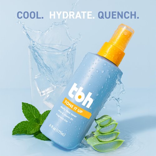 TBH Hydrating Toner for Kids – Gentle, Alcohol Free Toner for Sensitive Skin – Clean Kids Face Product with Aloe & Hyaluronic Acid – Safe for Girls & Boys - 6 oz