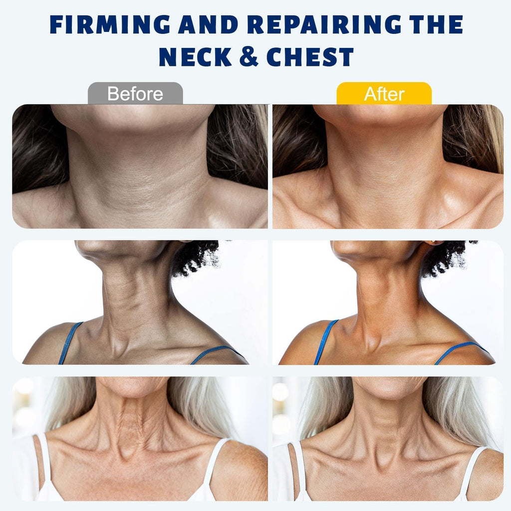 Z:SEA Neck Firming Cream with Roller, Anti-Aging, Smooths Neck Wrinkles, Improves Crepey Skin, Lifts & Firms Neck Skin, Tightening & Hydrating, Collagen, Multi Peptide, Hyaluronic Acid, 5.29 FL OZ