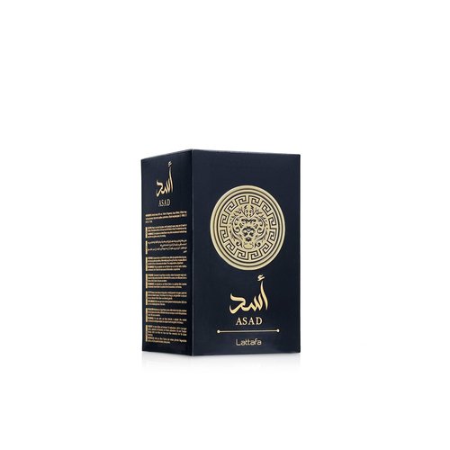 Lattafa Perfumes Asad Unisex Eau de Parfum Spray - 3.4 Ounce Fragrance for All Occasions