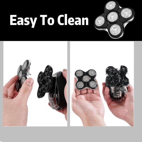 Pro Blades Shaver Replacement Head Compatible with Remington Balder Head Shaver Model XR7000,Stainless Steel Replacement Blades Precision Electric Shaving for Bald Men(1pack)