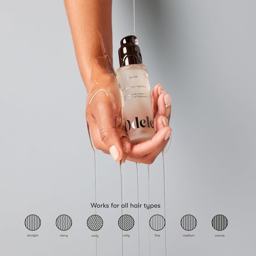 Odele Hair Oil - Lightweight Baobab & Argan Oil Formula for Frizz Control | 1.7 Fl Oz