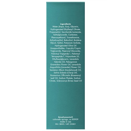 Bioelements Time Sensitive Serum - 1 Fl Oz - Retinol-Free Anti-Aging Formula for Sensitive Skin - Vegan & Gluten-Free