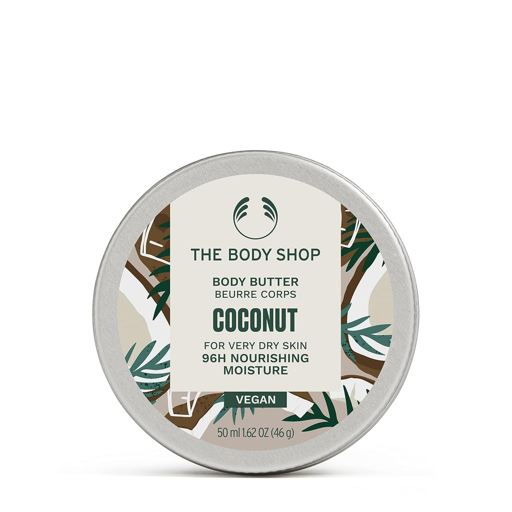 The Body Shop Coconut Body Butter - Nourishing Hydration for Soft Skin | 1.69 Oz