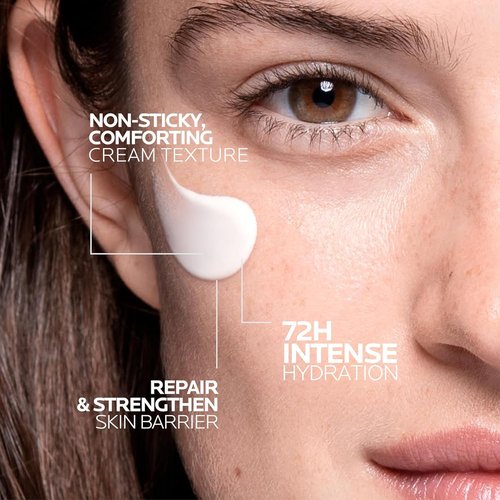 La Roche-Posay Hyalu B5 Anti-Aging Face & Neck Cream - Firming Moisturizer with 3 Types of Hyaluronic Acid, 1.7fl oz