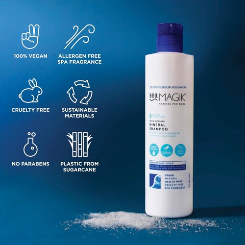 Sea Magik - Salicylic Acid Shampoo for Psoriasis & Itchy Scalp Relief | Soothing Seaweed Treatment (300ml)