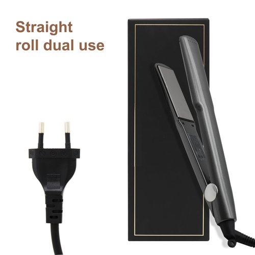 Iron Hair Straightener for Women,Small Flat Iron straightening Iron(EU Plug)
